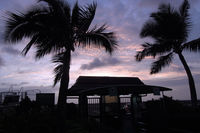 Kona International Airport, Kailua-Kona, Hawaii United States (PHKO) - Sunset at Kailua-Kona - by Micha Lueck