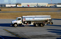 Charlotte/douglas International Airport (CLT) - Fuel truck CLT - by Ronald Barker