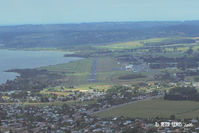 Rotorua Airport - hazy finals to RO - by Peter Lewis