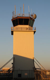 Ellington Airport (EFD) - the control tower in the morning - by olivier Cortot