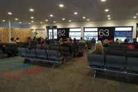 Auckland International Airport, Auckland New Zealand (NZAA) - The new shed at Auckland's domestic part with gates 62 and 63, for the new Jetstar regional prop services - by Micha Lueck