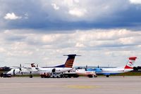 Leipzig/Halle Airport, Leipzig/Halle Germany (EDDP) - View to apron 1 west.... - by Holger Zengler