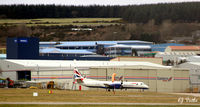 Aberdeen Airport, Aberdeen, Scotland United Kingdom (EGPD) - Eastern Airways maintenance hangar at Aberdeen EGPD - by Clive Pattle