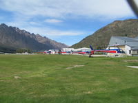 Queenstown Airport - lovely airfield - by magnaman