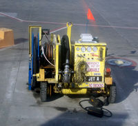 Detroit Metropolitan Wayne County Airport (DTW) - Fuel pump Detroit - by Ronald Barker