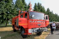 Tours Val de Loire Airport - Ancient fire truck preserved and dIsplayed at Tours-ST Symphorien Air Base 705 (LFOT-TUF) - by Yves-Q
