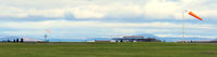 Perth Airport (Scotland), Perth, Scotland United Kingdom (EGPT) - Perth EGPT skyline featuring the 'PTH' VOR aerial array - by Clive Pattle