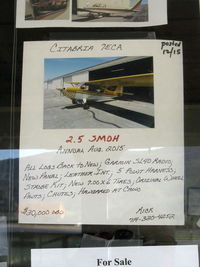 Santa Paula Airport (SZP) - Aircraft FOR SALE posting - by Doug Robertson