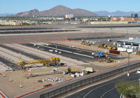 Phoenix Sky Harbor International Airport (PHX) - expanding the tarmac ? - by olivier Cortot