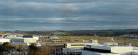 Aberdeen Airport, Aberdeen, Scotland United Kingdom (EGPD) - Aberdeen EGPD looking north - panoramic - by Clive Pattle