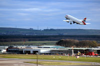 Aberdeen Airport, Aberdeen, Scotland United Kingdom (EGPD) - Aberdeen Airport EGPD northeast view - by Clive Pattle