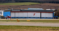 Aberdeen Airport, Aberdeen, Scotland United Kingdom (EGPD) - CHC Scotia Helicopters hangar at Aberdeen EGPD - by Clive Pattle