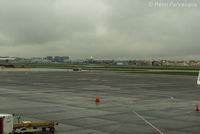 Vancouver International Airport, Vancouver, British Columbia Canada (CYVR) - View to southeast of south runway from domestic terminal. General activities. - by Remi Farvacque