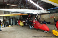 EGBL Airport - flexwing microlights at Long Marston - by Chris Hall