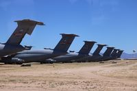 Davis Monthan Afb Airport (DMA) - C-5 tails - by Florida Metal