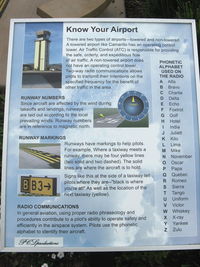 Camarillo Airport (CMA) - Know Your Airport info at CMA Aircraft Public View Park - by Doug Robertson