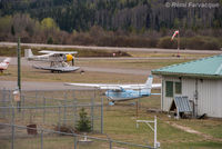 Burns Lake Airport - View of hangar area. - by Remi Farvacque