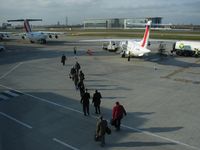 London City Airport, London, England United Kingdom (EGLC) - boarding to AMS - by Jean Goubet-FRENCHSKY