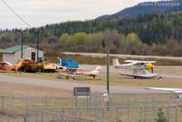 Burns Lake Airport - Shot from Highway 16.  - by Remi Farvacque