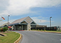 Hagerstown Rgnl-richard A Henson Fld Airport (HGR) - This is the passenger terminal of Hagerstown Regional Airport. - by Daniel L. Berek