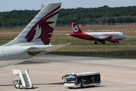 Tegel International Airport (closing in 2011), Berlin Germany (EDDT) - Still life with mobile stair.... - by Holger Zengler