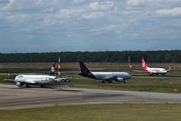 Tegel International Airport (closing in 2011), Berlin Germany (EDDT) - Outbound traffic pics at it´s best you´ll get above of stand 6 to 8 on visitor´s terrace..... - by Holger Zengler
