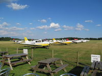 Denham Aerodrome - KCIN plus others at Denham - by cafe - by magnaman