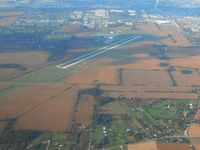 Bolton Field Airport (TZR) - Looking north from 4500 ft. - by Bob Simmermon