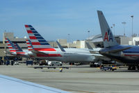 Los Angeles International Airport (LAX) - The old and the new AA - by Micha Lueck