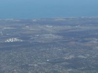 Gary/chicago International Airport (GYY) - Looking north from about 5 miles out - by Bob Simmermon
