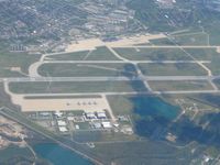 Wright-patterson Afb Airport (FFO) - Overflying at 10,000 ft. - by Bob Simmermon