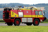 Dundee Airport, Dundee, Scotland United Kingdom (EGPN) - Fire 3 at Dundee Riverside EGPN - by Clive Pattle