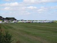 Compton Abbas Airfield - summer fly in - by magnaman