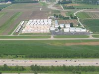 Creve Coeur Airport (1H0) - View of the hangers and facility - by Bob Simmermon