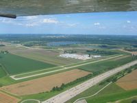 Creve Coeur Airport (1H0) - Looking east - by Bob Simmermon