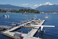 Vancouver Harbour Water Airport (Vancouver Coal Harbour Seaplane Base) - Sunday activity at Coal Harbour - by metricbolt