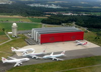 Luxembourg International Airport, Luxembourg Luxembourg (ELLX) - Cargolux Maintenance Center @ LUX Findel Airport - by Jean M Braun