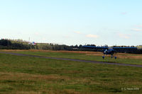 X6AB Airport - Towed take-off at Aboyne, G-CICY is pulled up by G-CIKH - by Clive Pattle