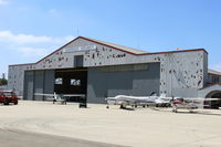 Camarillo Airport (CMA) - Camarillo Aircraft hangar, shared with Ventura County Sheriff's and Fire Helicopters Unit at opposite end of hangar. Now in 2019 entire hangar is used by Ventura County Sheriff and Fire Dept. - by Doug Robertson