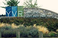 Vancouver International Airport, Vancouver, British Columbia Canada (YVR) - Entrance to the park - by metricbolt