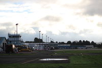 Dundee Airport, Dundee, Scotland United Kingdom (EGPN) - Early O'clock at Dundee EGPN - by Clive Pattle