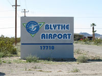 Blythe Airport (BLH) - welcome to blythe airport - by olivier Cortot