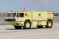 Yuma Mcas/yuma International Airport (NYL) - firetruck on duty - by olivier Cortot