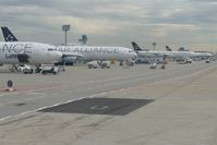 Frankfurt International Airport, Frankfurt am Main Germany (EDDF) - Line of Star Alliance jets, operated by Lufthansa..... - by Holger Zengler