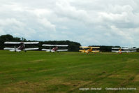 EGTH Airport - A Gathering of Moths fly-in at Old Warden - by Chris Hall