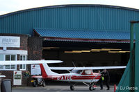 City Airport Manchester - Martin Air Hangar at Manchester City Airport, Barton EGCB - by Clive Pattle