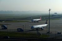Munich International Airport (Franz Josef Strauß International Airport), Munich Germany (EDDM) - Now the fog has already left on MUC... - by Holger Zengler