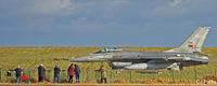 RAF Lossiemouth Airport, Lossiemouth, Scotland United Kingdom (EGQS) - Spotters and photographers line the fence during Exercise Joint Warrior 16-2 at RAF Lossiemouth EGQS - by Clive Pattle