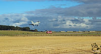 RAF Lossiemouth Airport, Lossiemouth, Scotland United Kingdom (EGQS) - On finals to Rwy 05 during Exercise Joint Warrior 16-2 at RAF Lossiemouth EGQS - by Clive Pattle