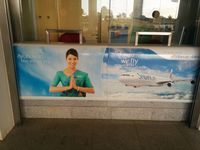 Weerawila International Airport (New airport) - Check-in counter @ MRIA Hambantota (Southern Sri Lanka) - by Shiran